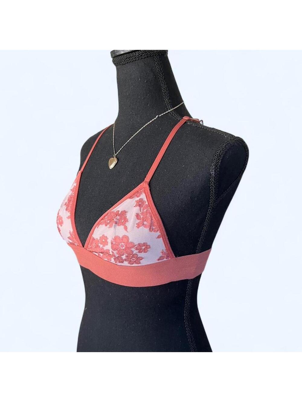 PINK Victoria’s Secret Y2K Fairycore Festival Lace Cami Tank Top Size Small 🩷 - Picture 4 of 6